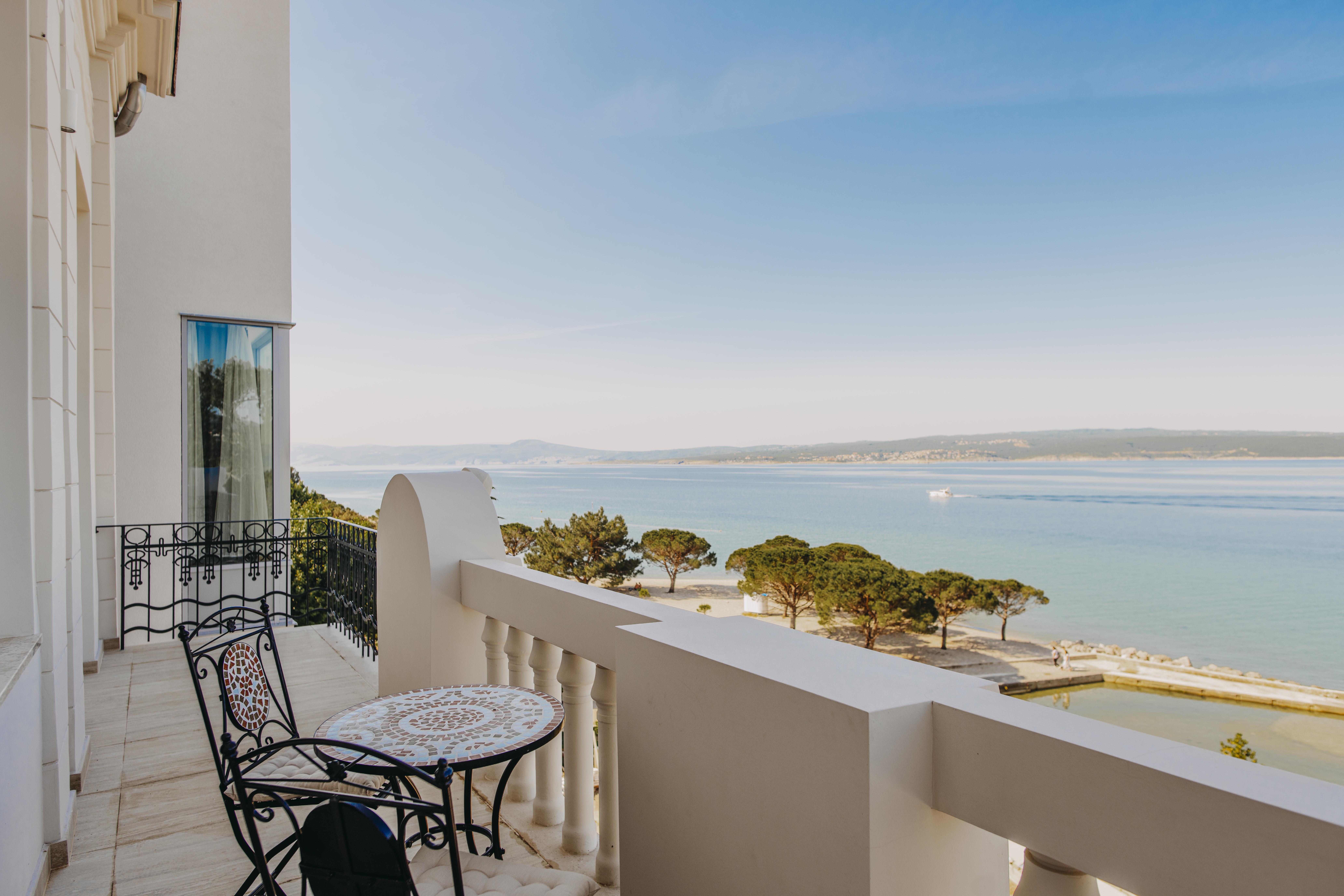 Hotel Miramare Crikvenica Ngoại thất bức ảnh View from the hotel